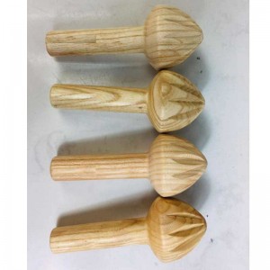 มือทำจากไม้ธรรมชาติไม้คั้นน้ำผลไม้ผักผลไม้