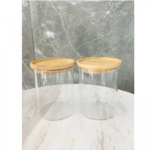 คุณภาพที่ดีที่สุดกระจกใสครัวที่เก็บขวดกระป๋อง